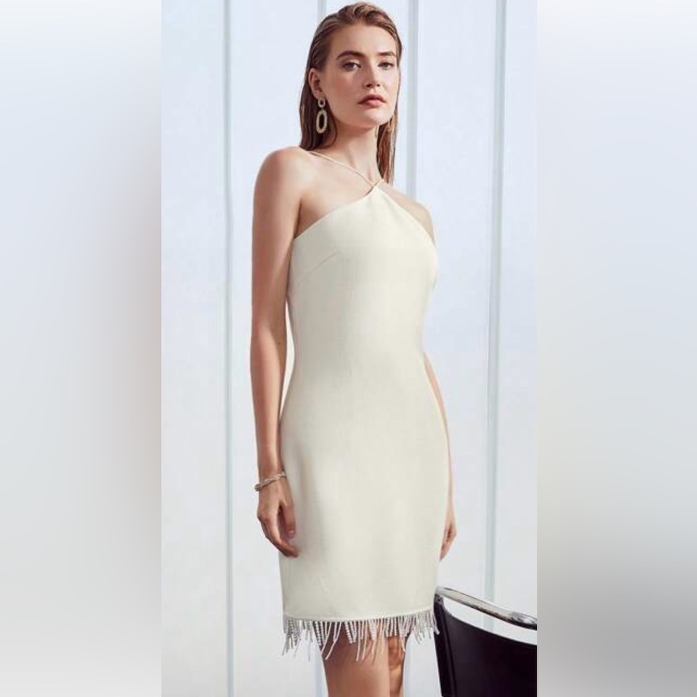Jason Wu Cream Mini Dress